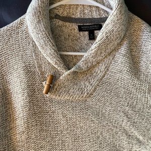 Men's Banana Republic Shawl Collar Knit Sweater